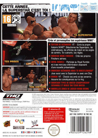 WWE SmackDown vs. Raw 2010 - Box - Back Image