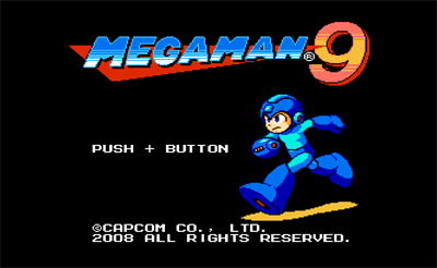 Mega Man 9 - Screenshot - Game Title Image