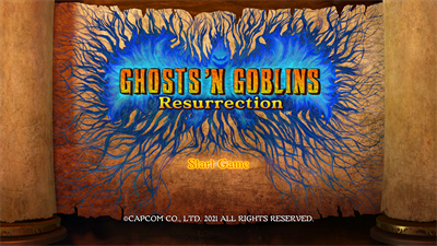 Ghosts 'n Goblins Resurrection - Screenshot - Game Title Image