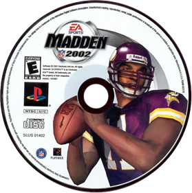 Madden NFL 2002 - Disc Image