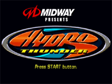 Hydro Thunder - Screenshot - Game Title Image