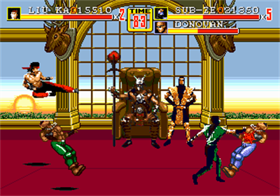 Streets of Rage 2: Mortal Kombat CX - Screenshot - Gameplay Image