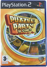 Puzzle Party: 10 Games - Box - Front - Reconstructed Image