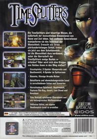 TimeSplitters - Box - Back Image