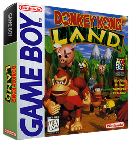 Donkey Kong Land - Box - 3D Image