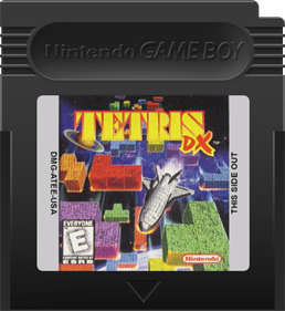 Tetris DX - Fanart - Cart - Front