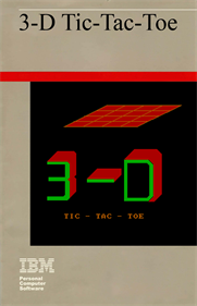 3-D Tic-Tac-Toe - Fanart - Box - Front Image