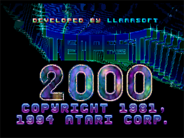 Tempest 2000 - Screenshot - Game Title Image