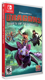 DreamWorks Dragons: Dawn of New Riders - Box - 3D Image