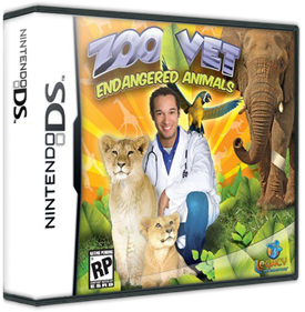 Zoo Vet: Endangered Animals - Box - 3D Image