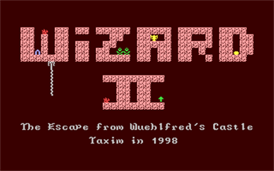 Wizard II: The Escape from Wuehlfred's Castle - Screenshot - Game Title Image