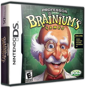 Professor Brainium's Games - Box - 3D Image