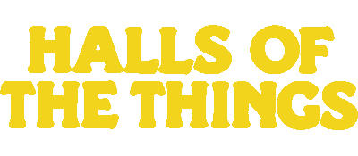 Halls of the Things - Clear Logo Image