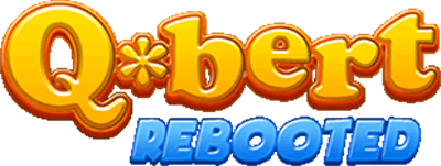 Q*bert Rebooted - Clear Logo Image