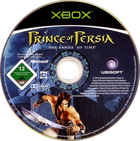 Prince of Persia: The Sands of Time - Disc Image