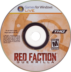 Red Faction: Guerrilla - Disc Image