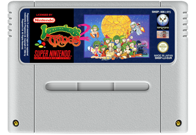 Lemmings 2: The Tribes - Fanart - Cart - Front Image