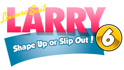 Leisure Suit Larry 6: Shape Up or Slip Out! - Clear Logo Image