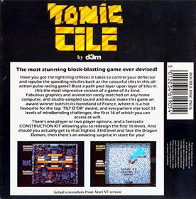 Tonic Tile - Box - Back Image