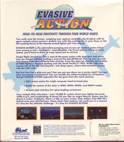 Evasive Action - Box - Back Image