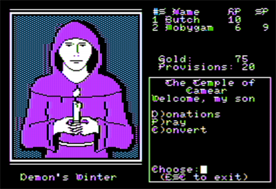 Demon's Winter - Screenshot - Gameplay Image