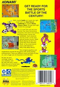 Tiny Toon Adventures: ACME All-Stars - Box - Back Image