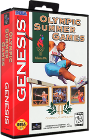 Olympic Summer Games: Atlanta 1996 - Box - 3D Image