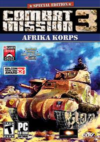 Combat Mission 3: Afrika Korps - Box - Front Image