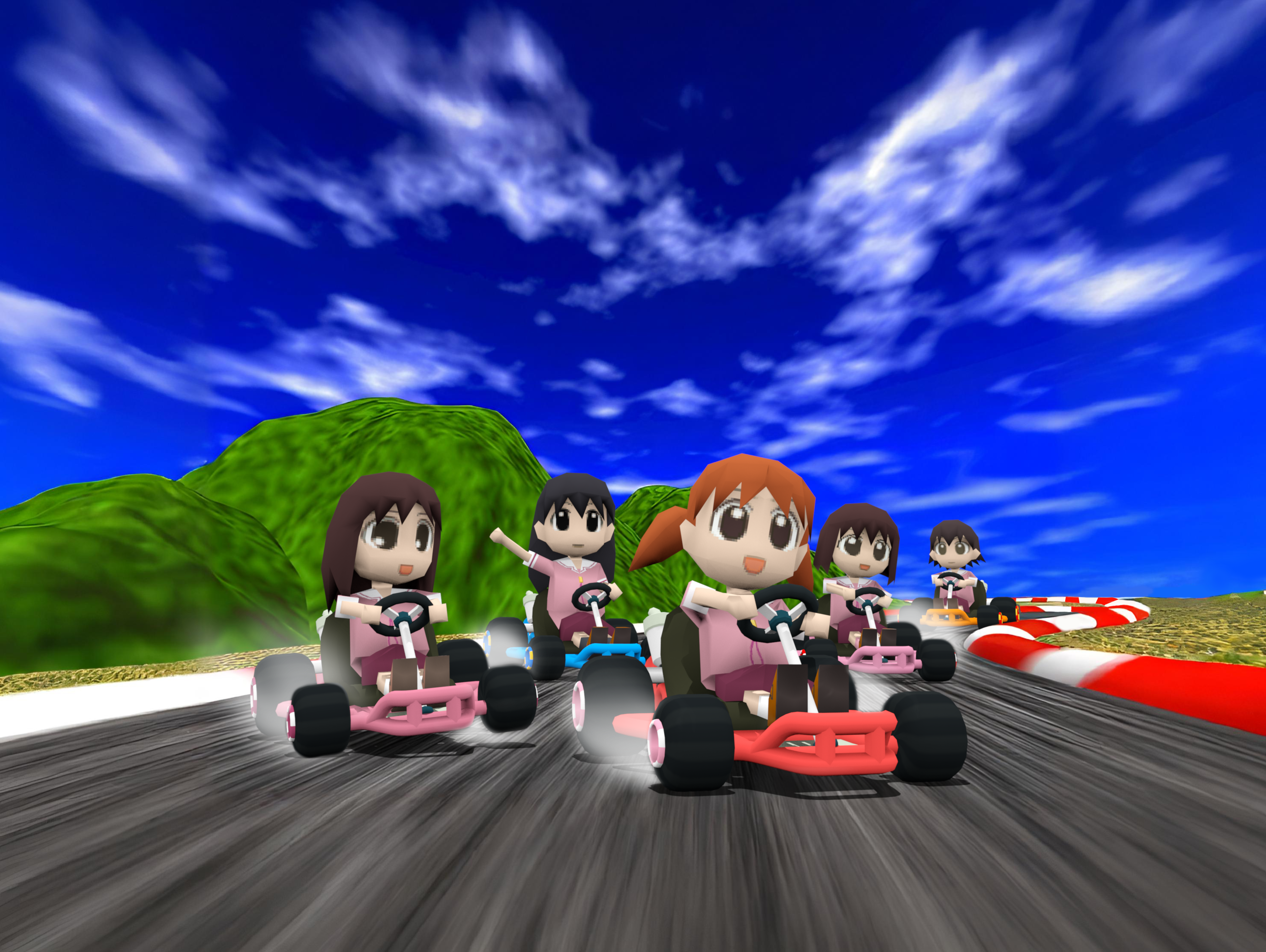 Azumanga Daioh Kart 64