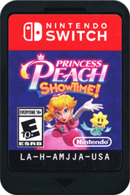 Princess Peach: Showtime! - Cart - Front Image