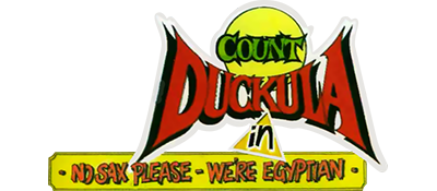 Count Duckula in No Sax Please: We're Egyptian - Clear Logo Image