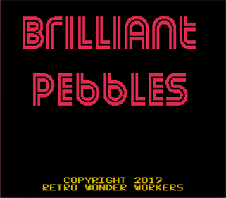 Brilliant Pebbles - Screenshot - Game Title Image