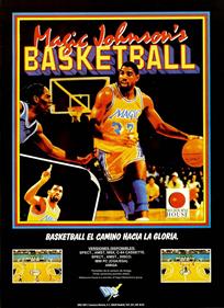 Magic Johnson's Basketball - Advertisement Flyer - Front Image