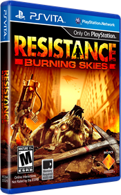 Resistance: Burning Skies - Box - 3D Image