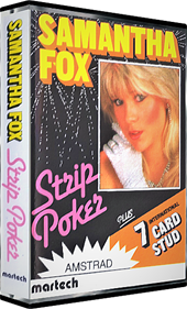 Samantha Fox Strip Poker - Box - 3D Image