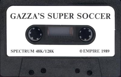 Gazza's Super Soccer - Cart - Front Image
