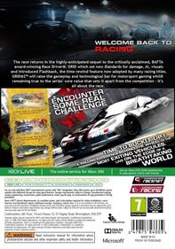 GRID 2 - Box - Back Image