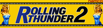 Rolling Thunder 2 - Arcade - Marquee Image