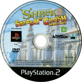 Shrek Smash n' Crash Racing - Disc Image