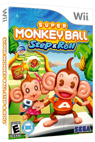 Super Monkey Ball: Step & Roll - Box - 3D Image