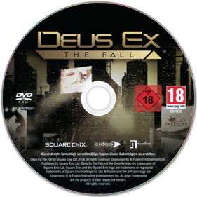 Deus Ex: The Fall - Disc Image