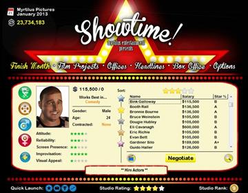 Showtime! - Screenshot - Gameplay Image
