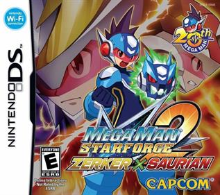 Mega Man Star Force 2: Zerker x Saurian - Box - Front Image