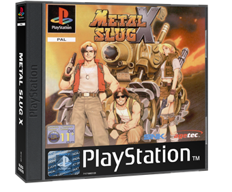 Metal Slug X - Box - 3D Image