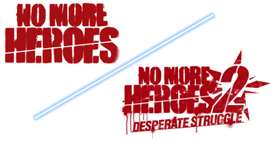 No More Heroes 1+2 - Clear Logo Image