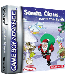 Santa Claus Saves the Earth - Box - 3D Image