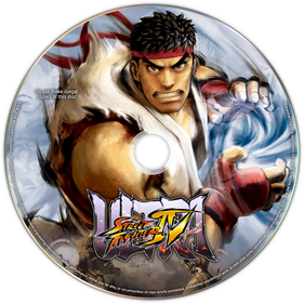 Ultra Street Fighter IV - Fanart - Disc Image