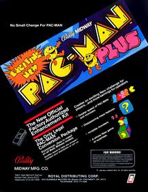 Pac-Man Plus - Fanart - Box - Front Image