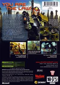 Judge Dredd: Dredd vs. Death - Box - Back Image