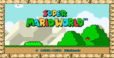 Super Mario World Widescreen Edition Images - LaunchBox Games Database